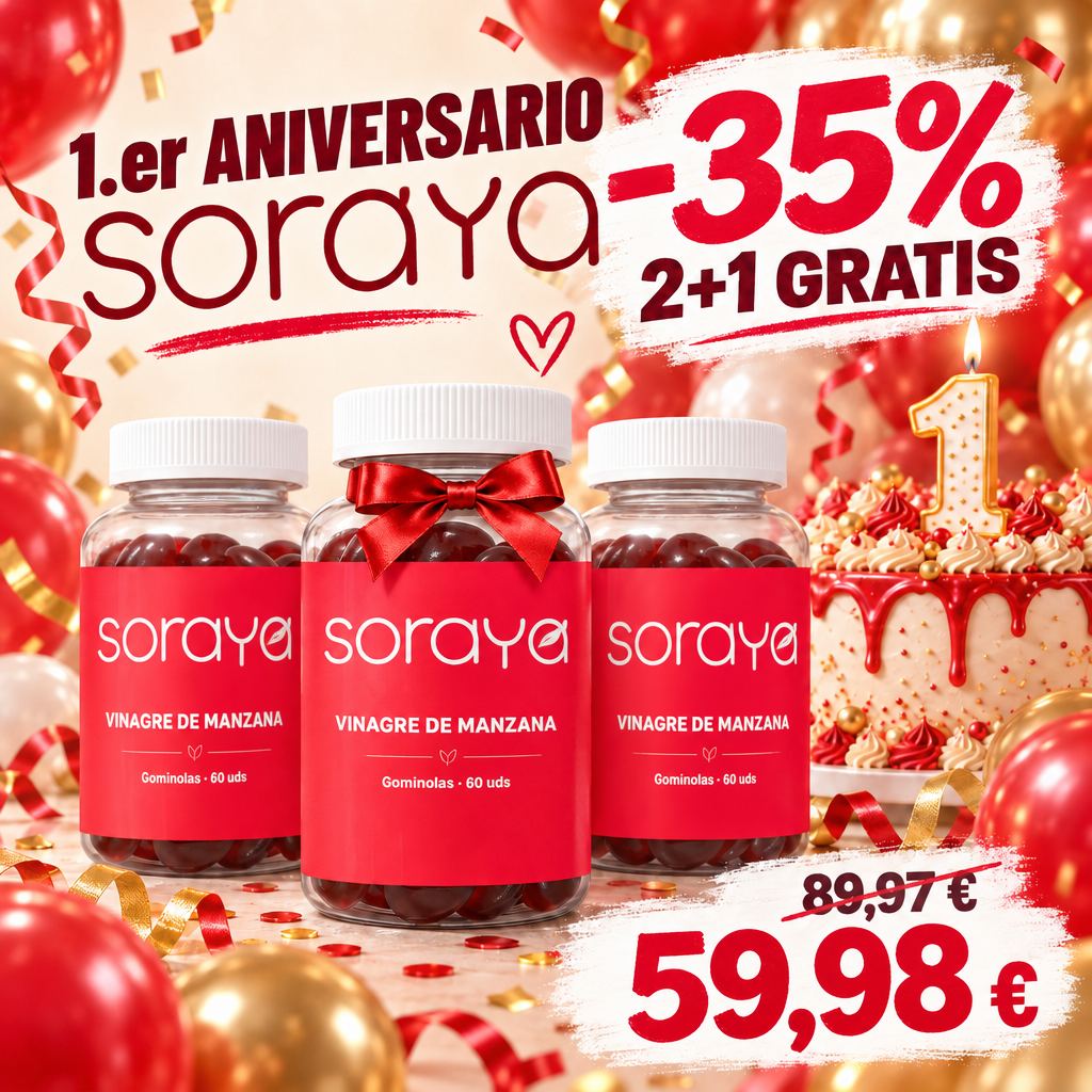 Gominolas de vinagre de manzana Soraya 1