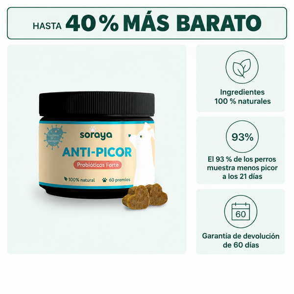 Anti-Picor | 100 % natural | 60 premios