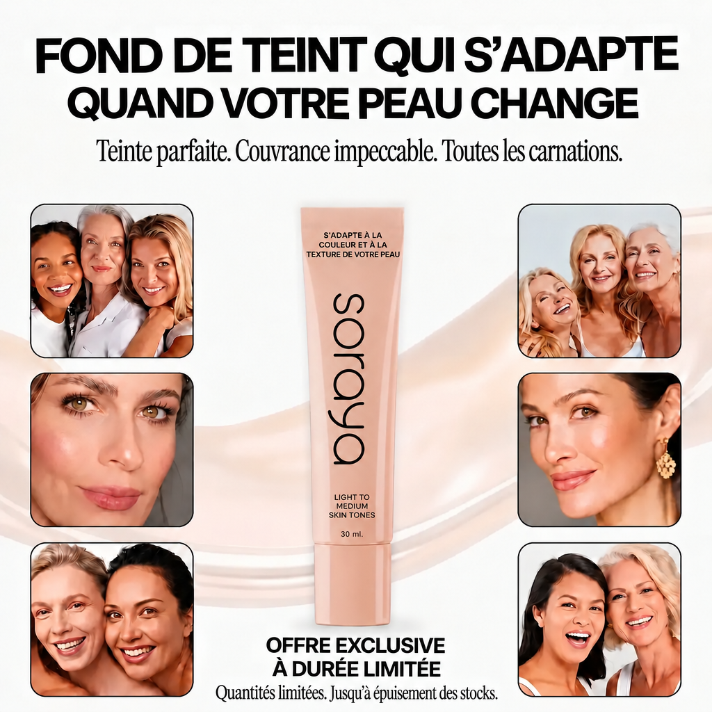 Fond de teint adaptatif Soraya 1