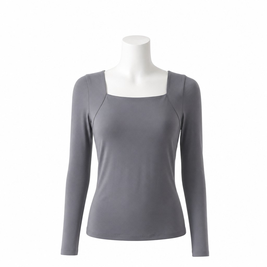 Sculpt Long-Sleeve Grey