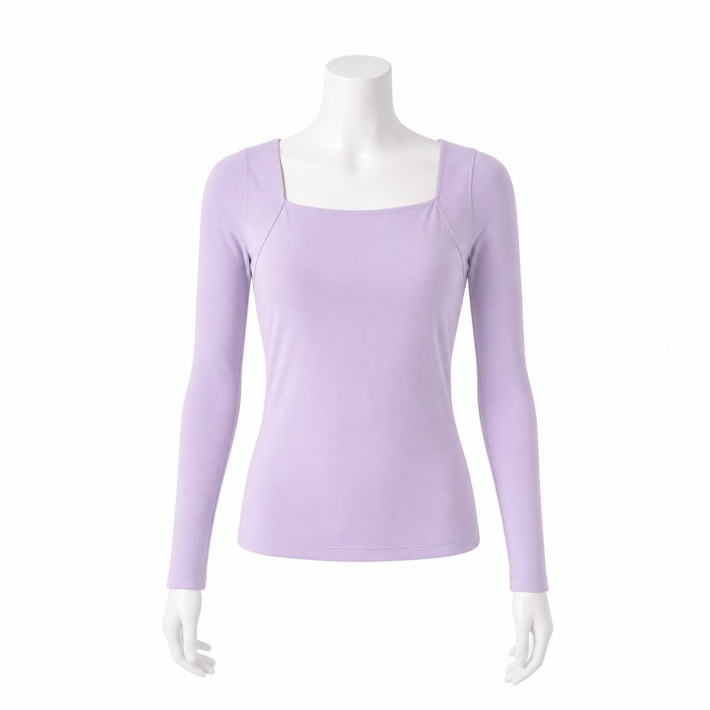 Sculpt Long-Sleeve Lavender