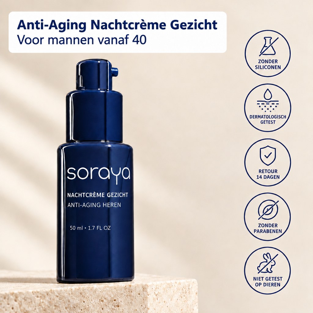 Soraya Nachtcrème Gezicht Anti-Aging Heren