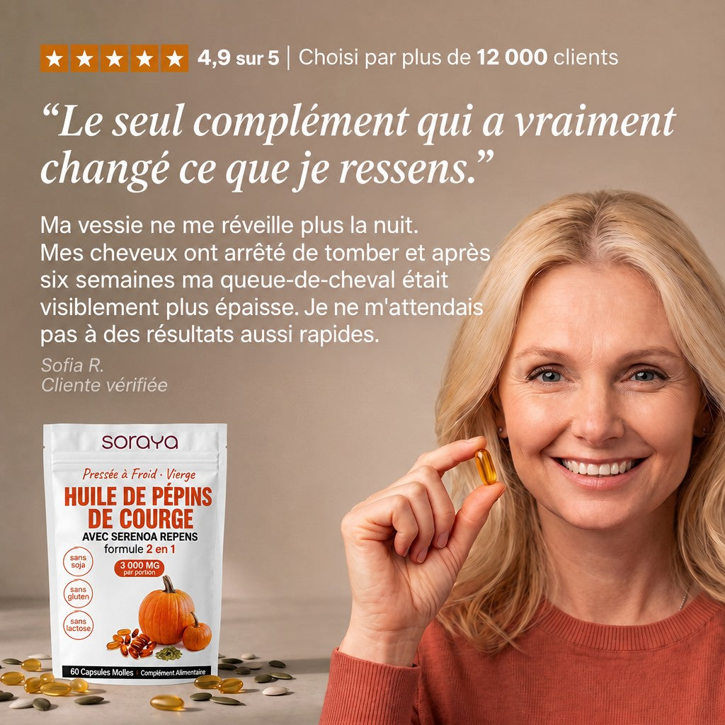 Huile de Pépins de Courge Soraya