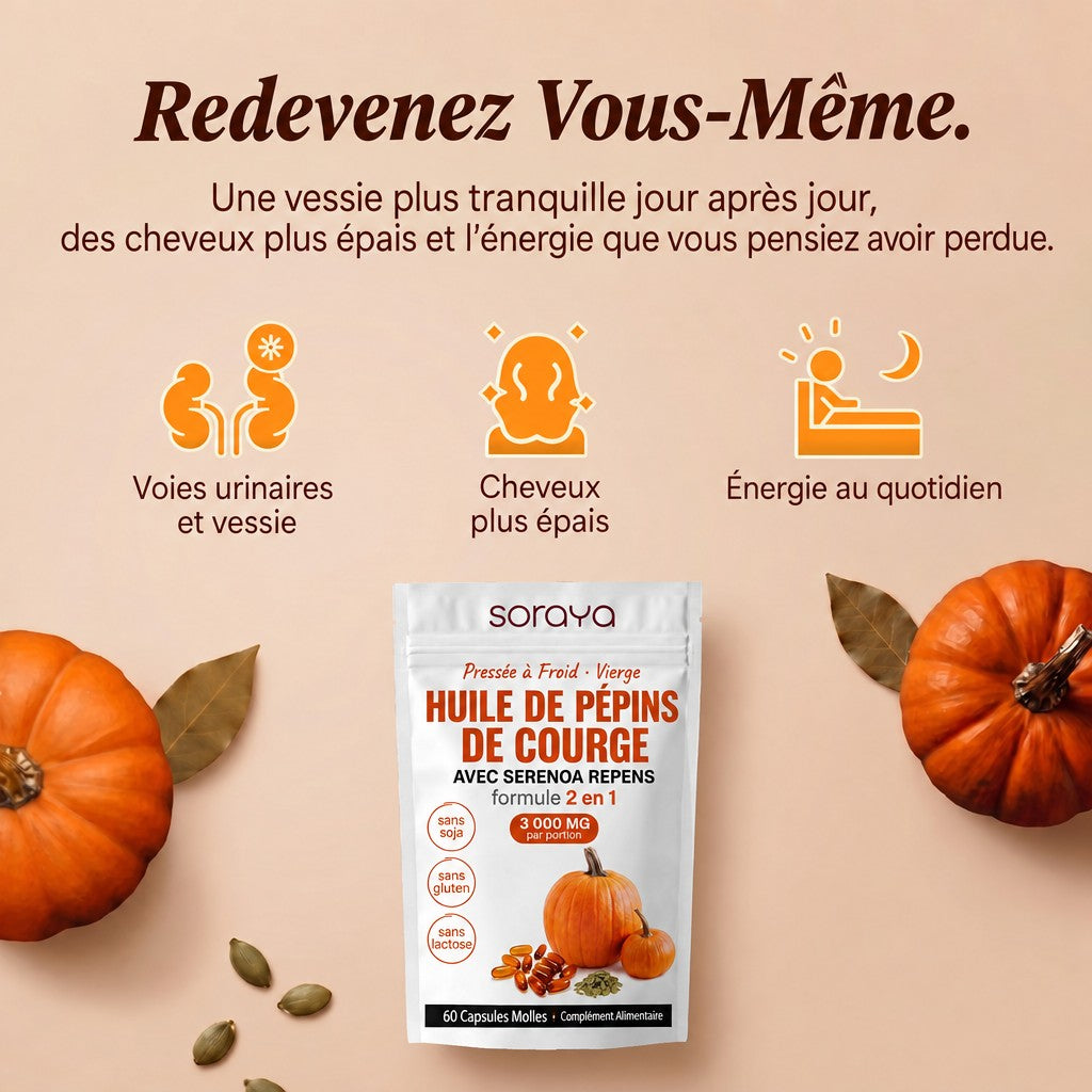 Huile de Pépins de Courge Soraya