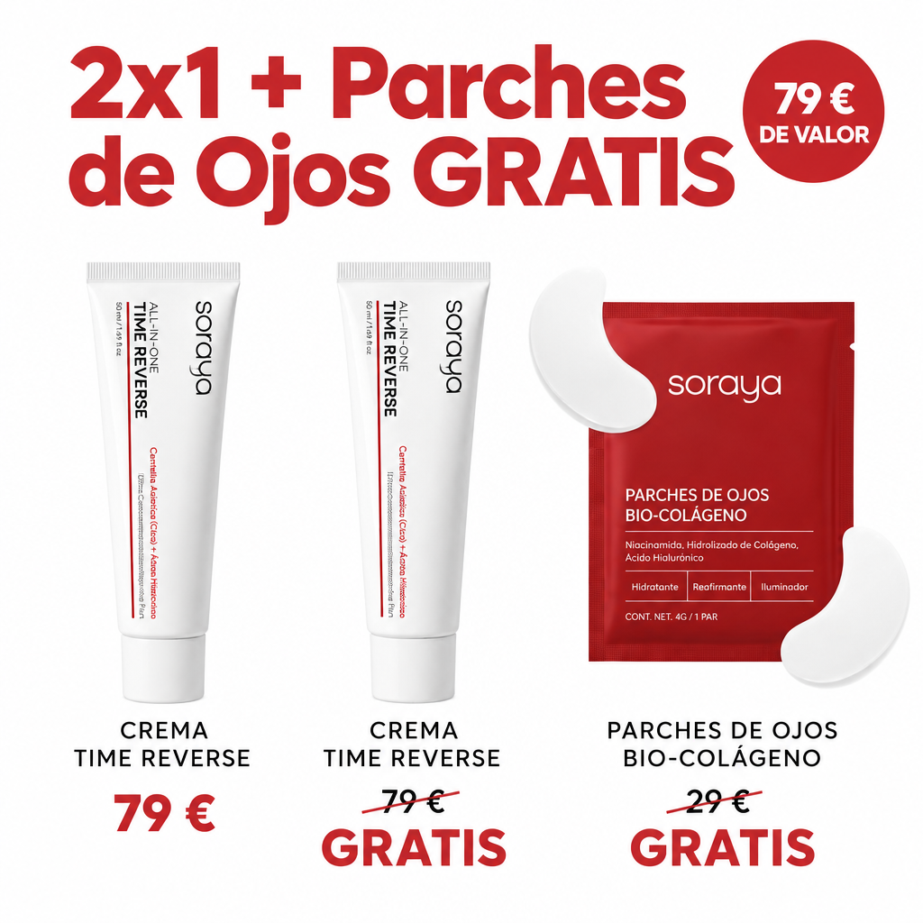 2x1 + Parches de Ojos GRATIS