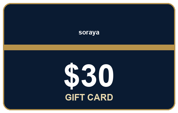 Free $30 Soraya gift card