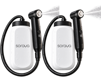 2 Soraya portable bidets