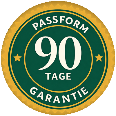 90 Tage Passform-Garantie